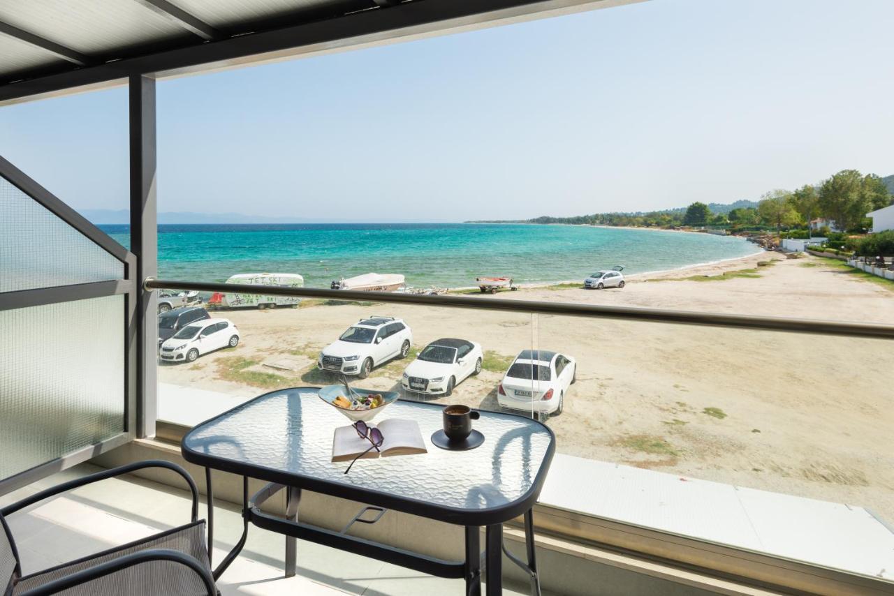 Tridente Mare Apart Hotel Pefkochori Exterior photo