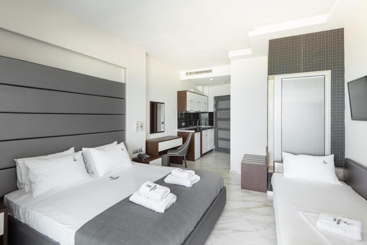 Tridente Mare Apart Hotel Pefkochori Exterior photo