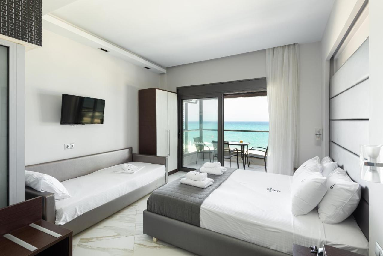 Tridente Mare Apart Hotel Pefkochori Exterior photo